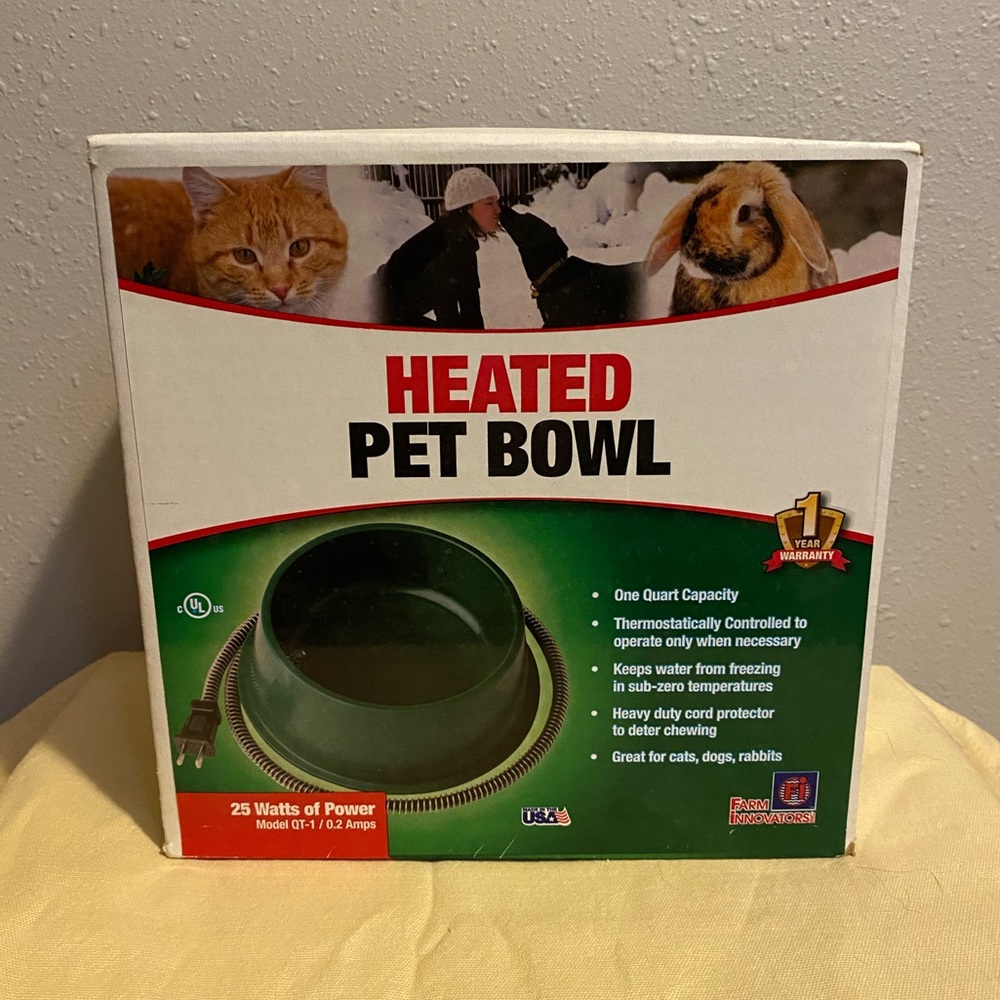 Heated Pet Bowl